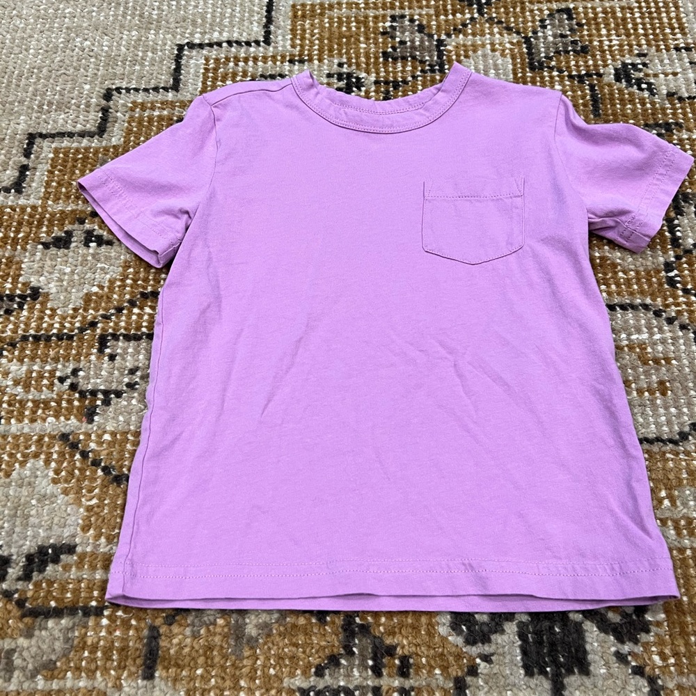 NWOT Primary kids pocket tee in lavender size 4T